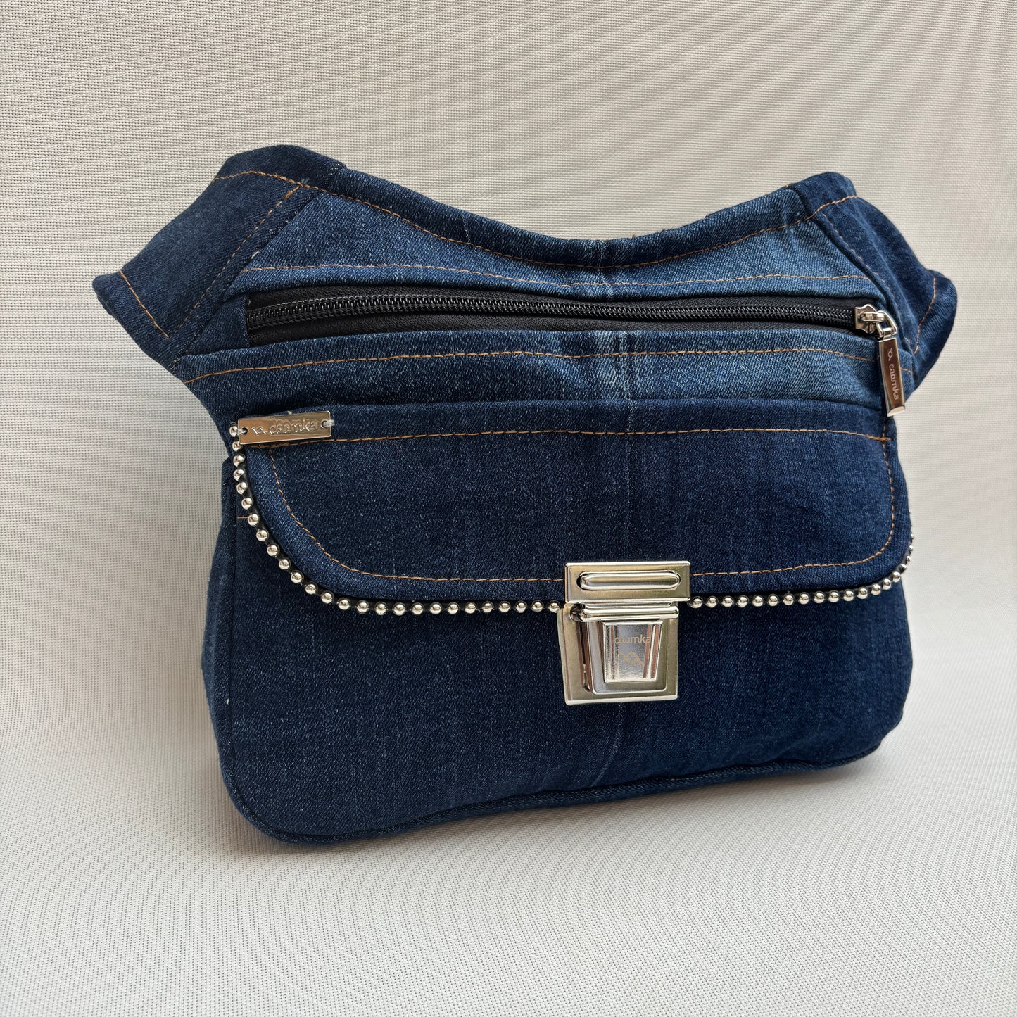 Riñonera "Jeans Top" ♻️ Jeans Recycled ♻️ · Pieza Única Núm. 17914