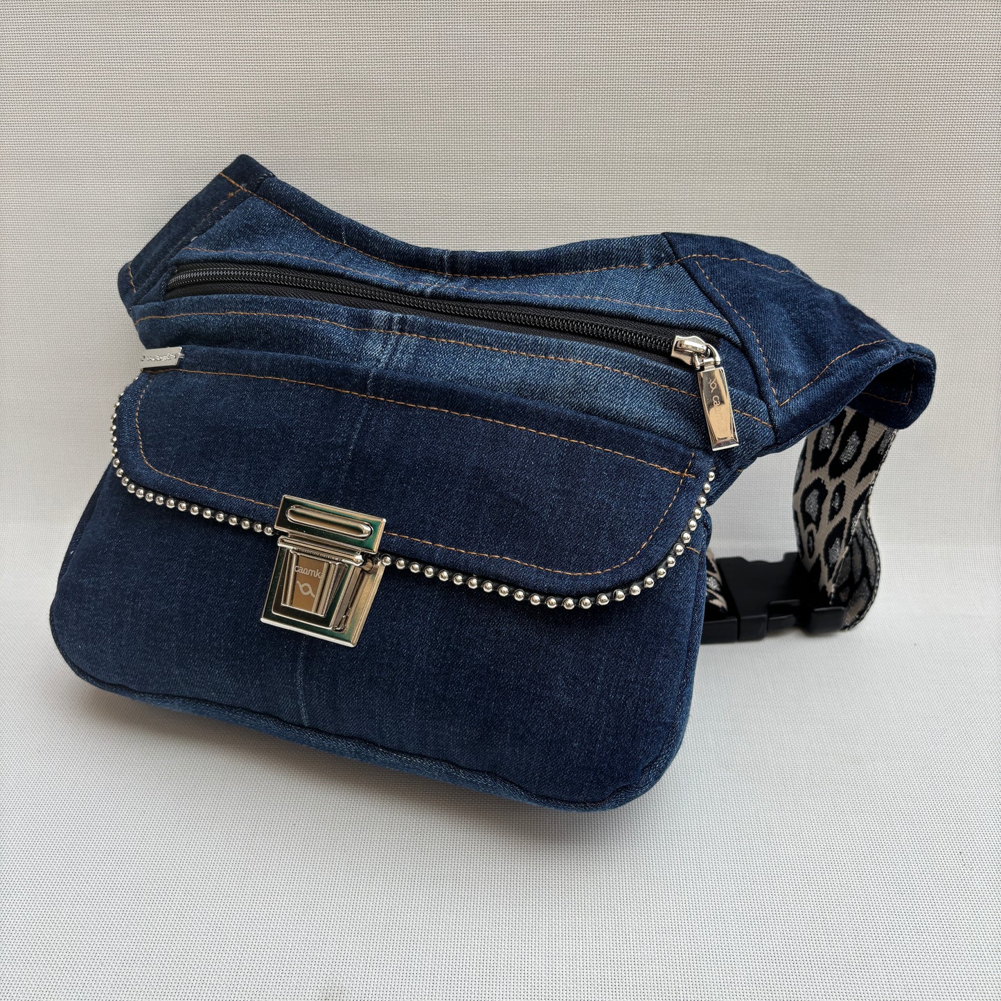 Riñonera "Jeans Top" ♻️ Jeans Recycled ♻️ · Pieza Única Núm. 17914