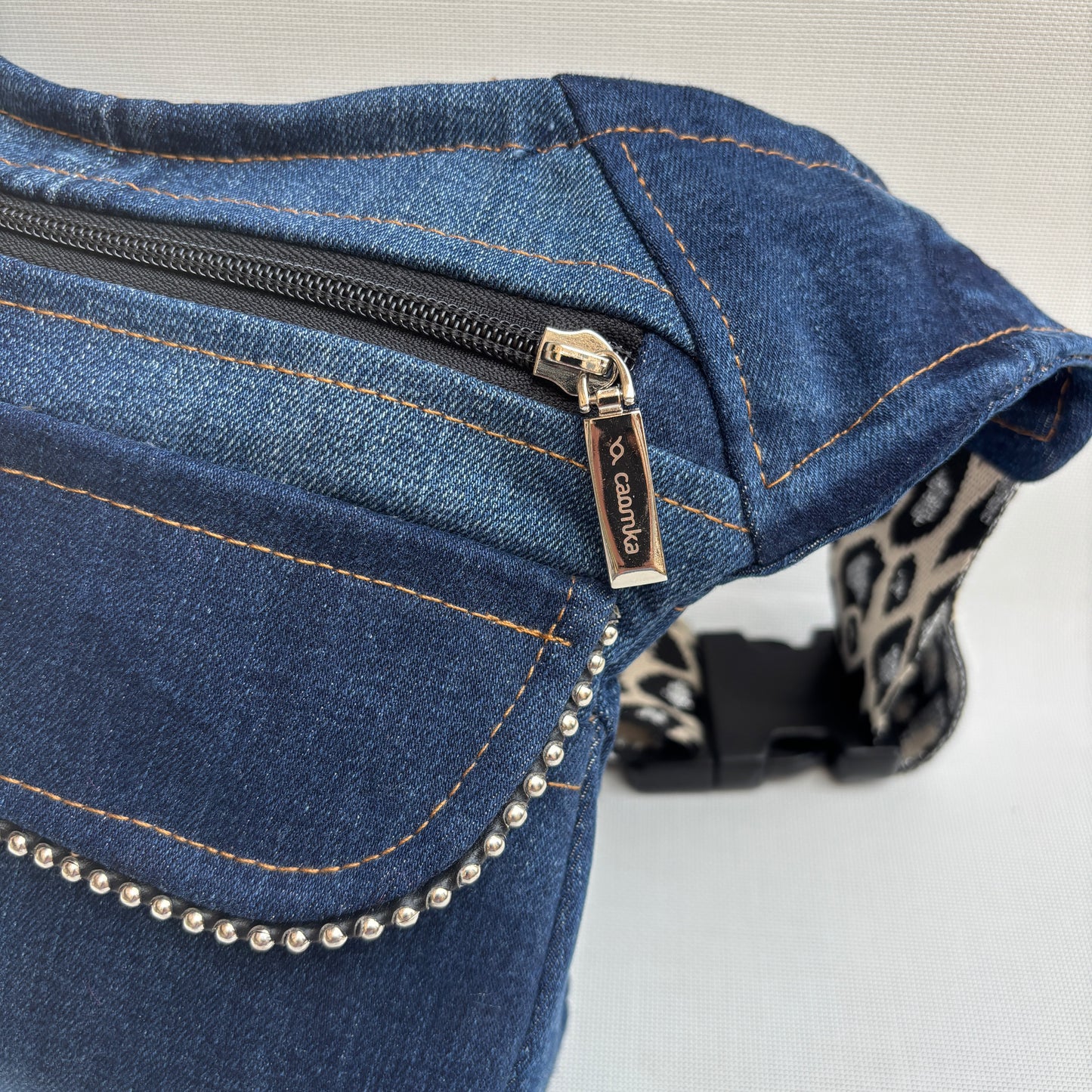 Riñonera "Jeans Top" ♻️ Jeans Recycled ♻️ · Pieza Única Núm. 17914
