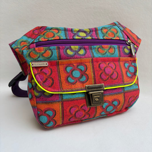Riñonera "Special Panot Colors" · Impermeable + Bolsillo trasero · Pieza Única Núm. 19575