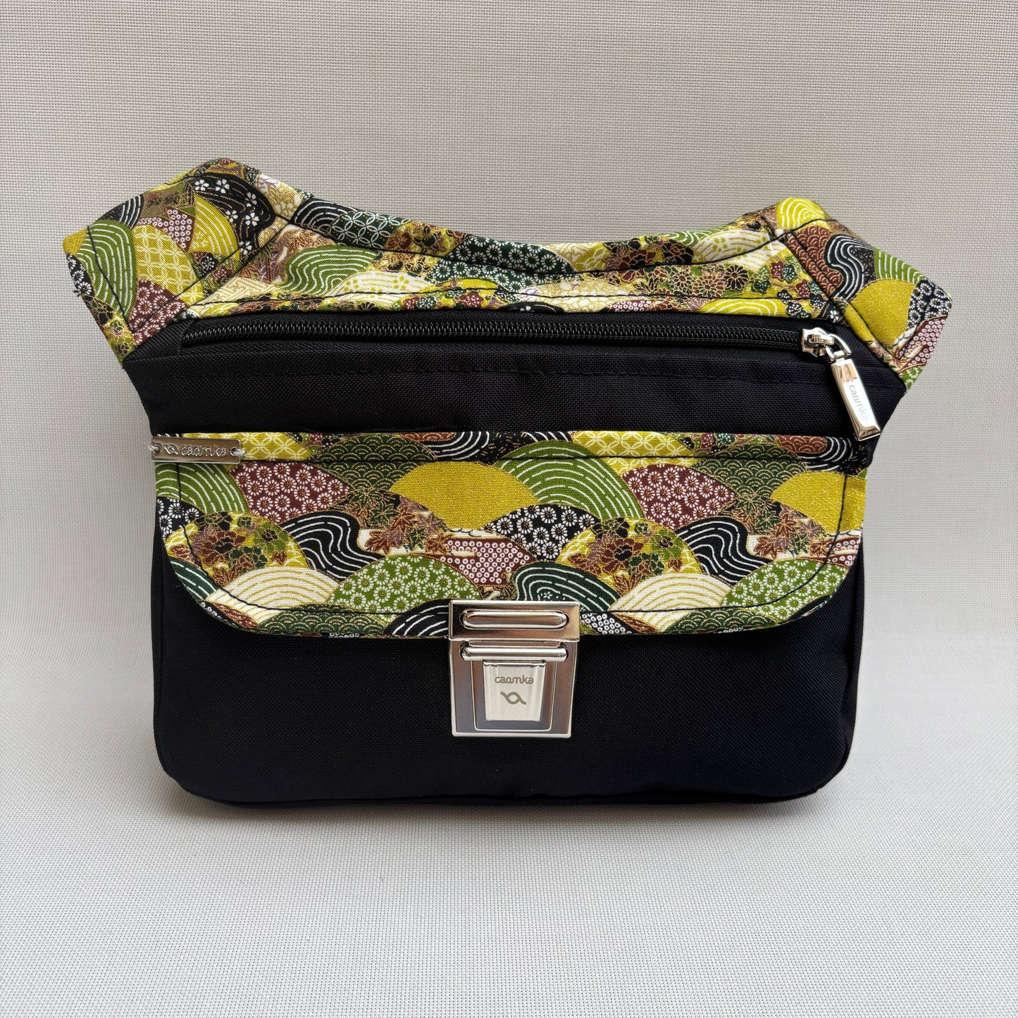 Spezielles schwarzes „Cordura“ &amp; Silber + Gesäßtasche, exklusives Teil Nr. 11492