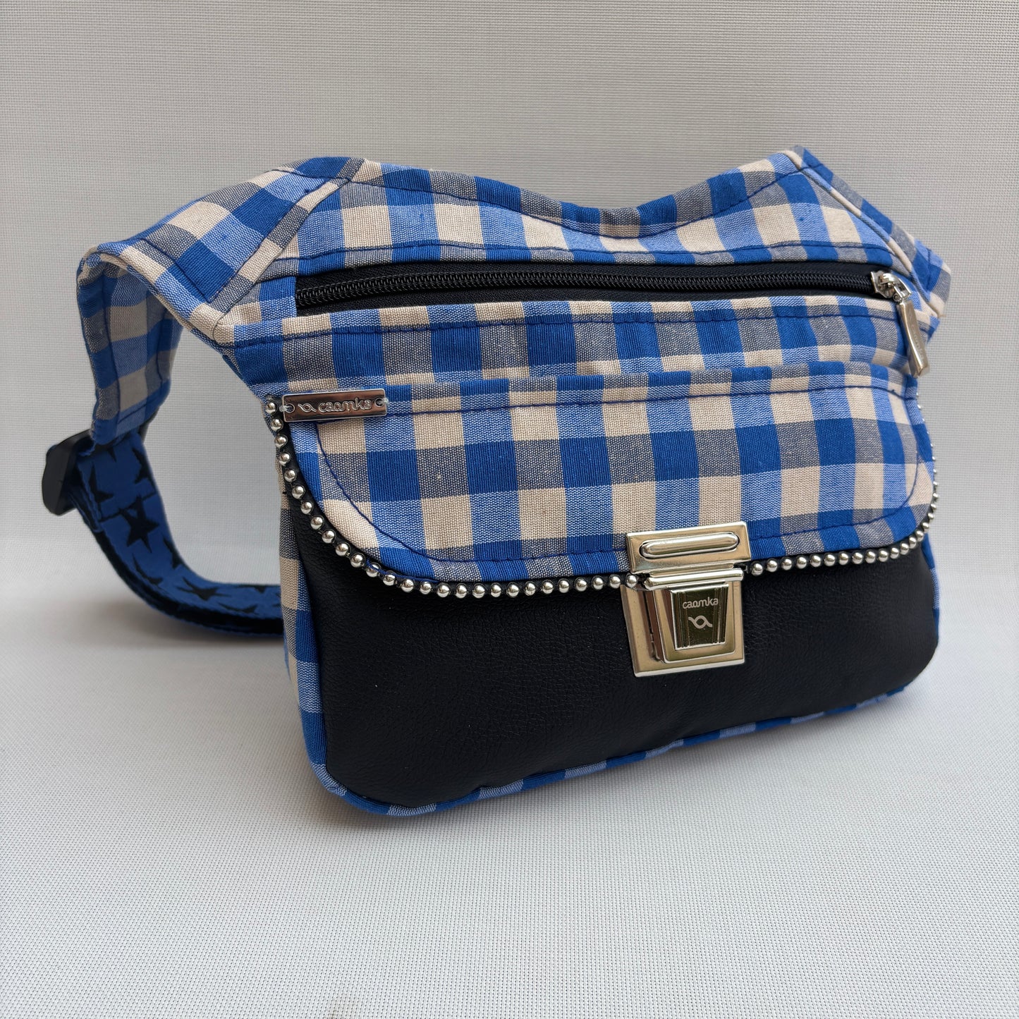 Riñonera "Special Vichy Top" + Bolsillo trasero · Pieza Exclusiva Núm. 17919