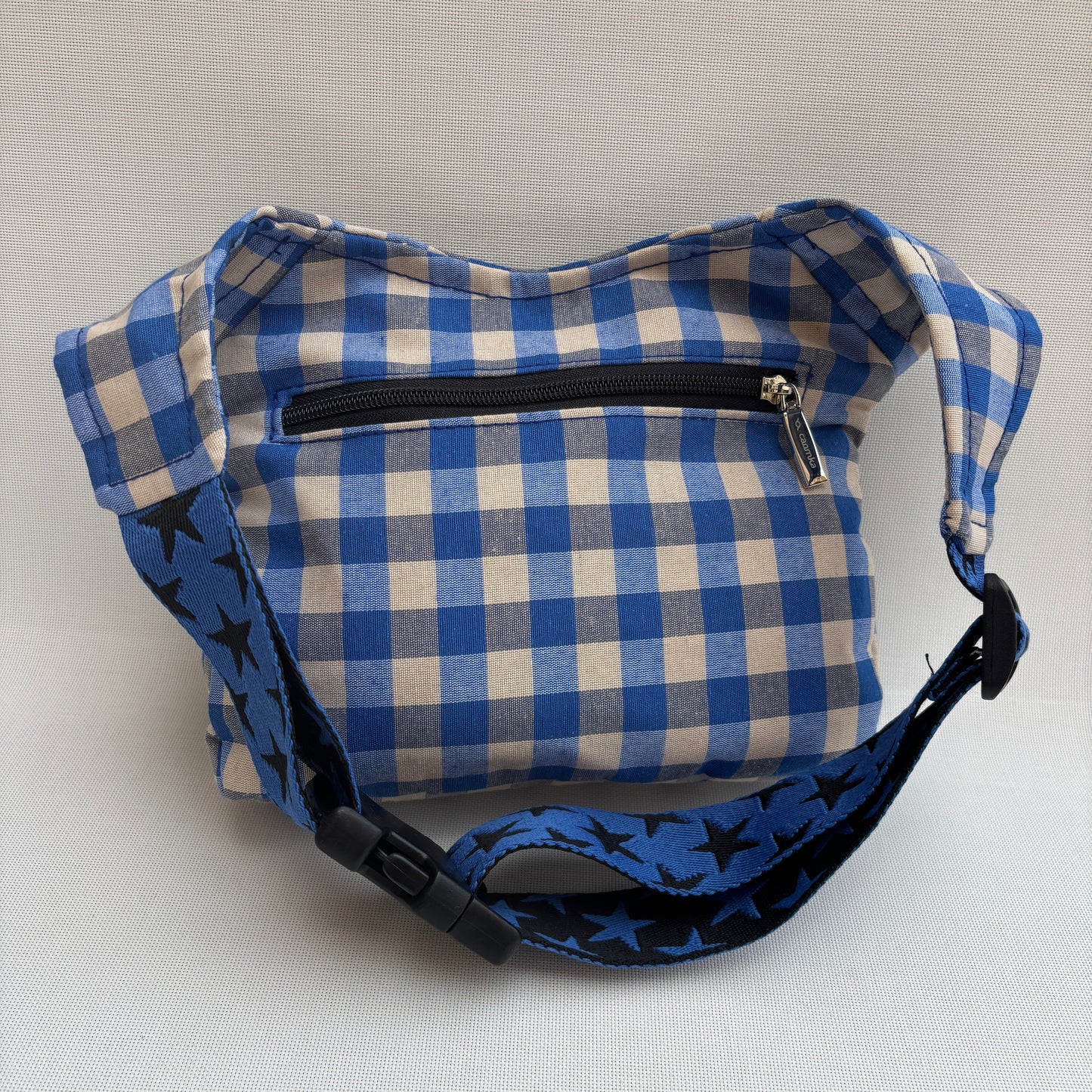 Riñonera "Special Vichy Top" + Bolsillo trasero · Pieza Exclusiva Núm. 17919