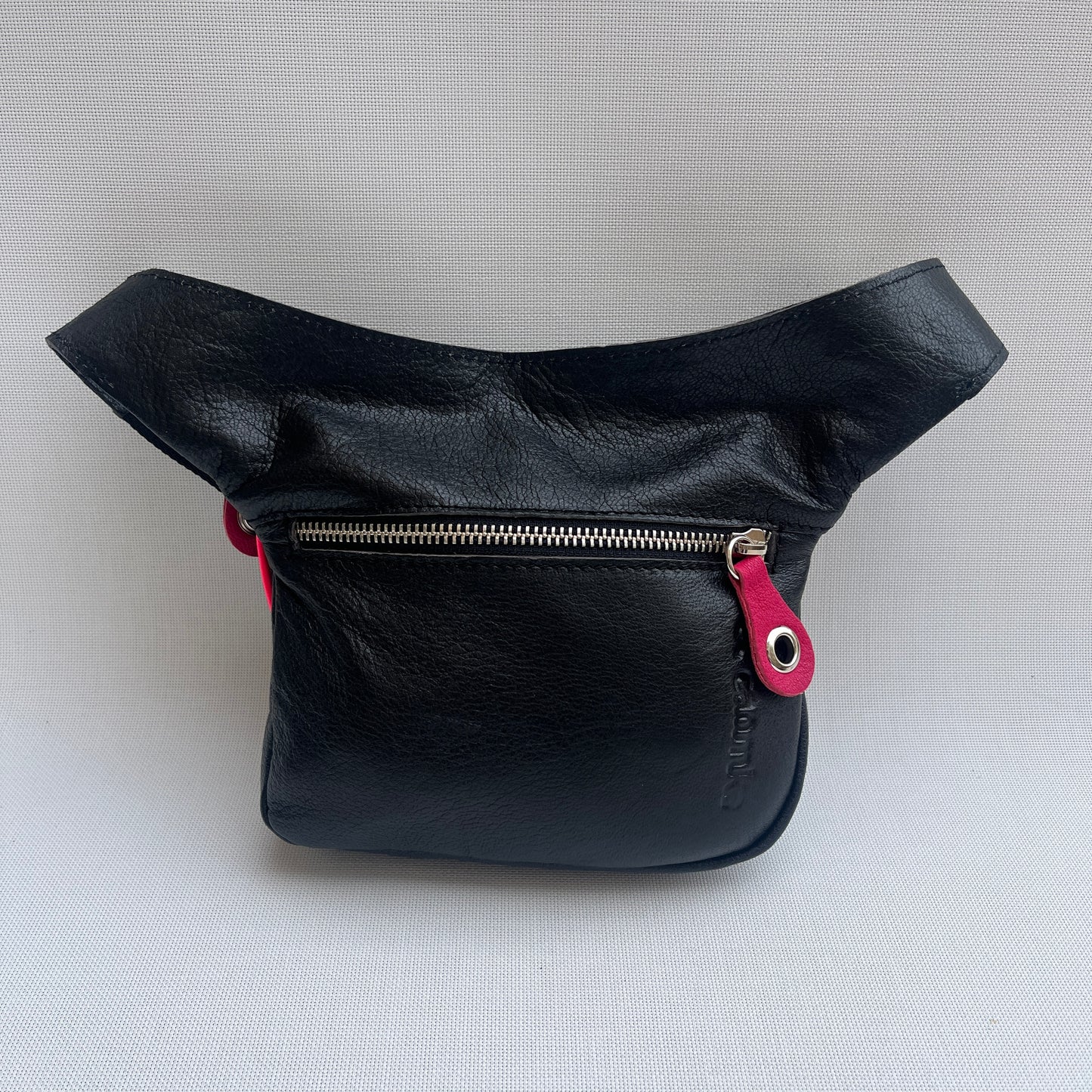 Mini Special Black & Silver · Piel natural BioCuir® · Pieza Exclusiva Núm. 13831