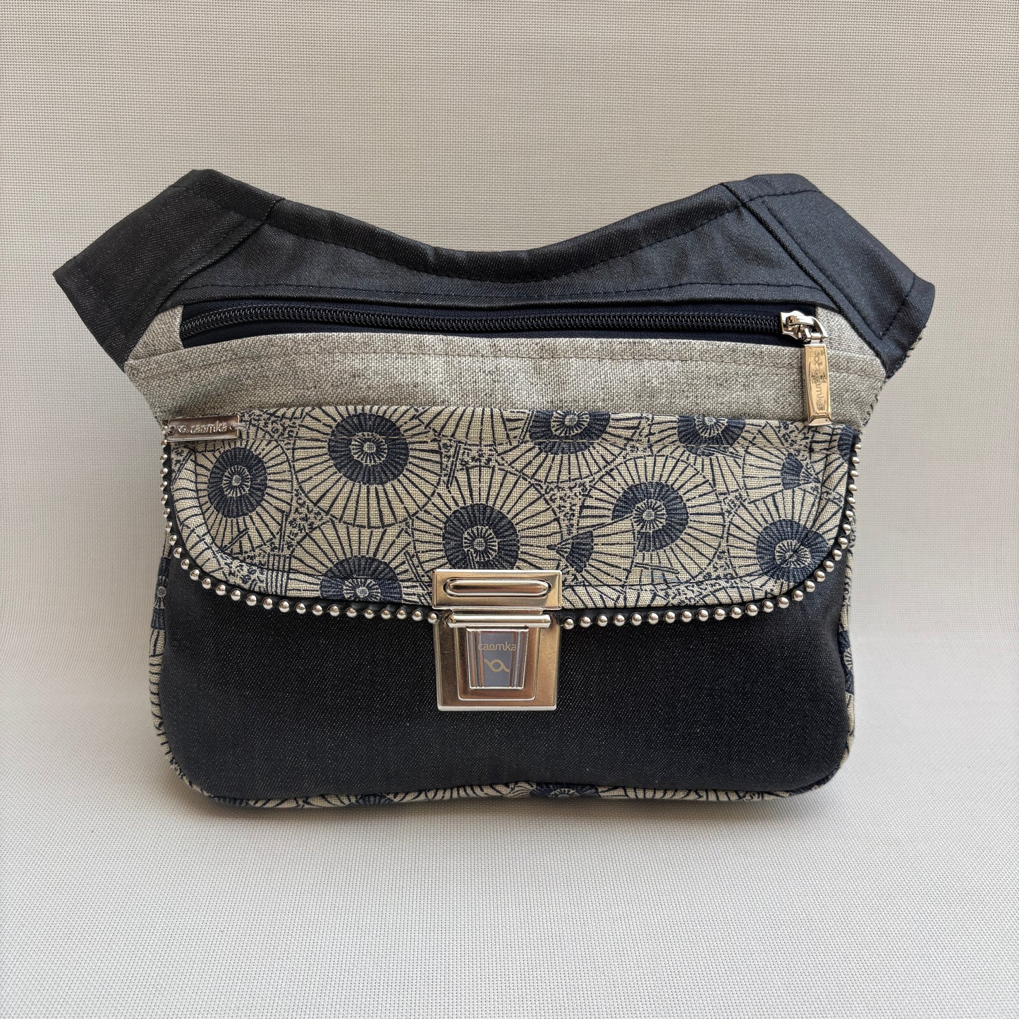 Riñonera "Special Maya Mandalas Top" + Bolsillo trasero · Pieza Única Núm. 17902