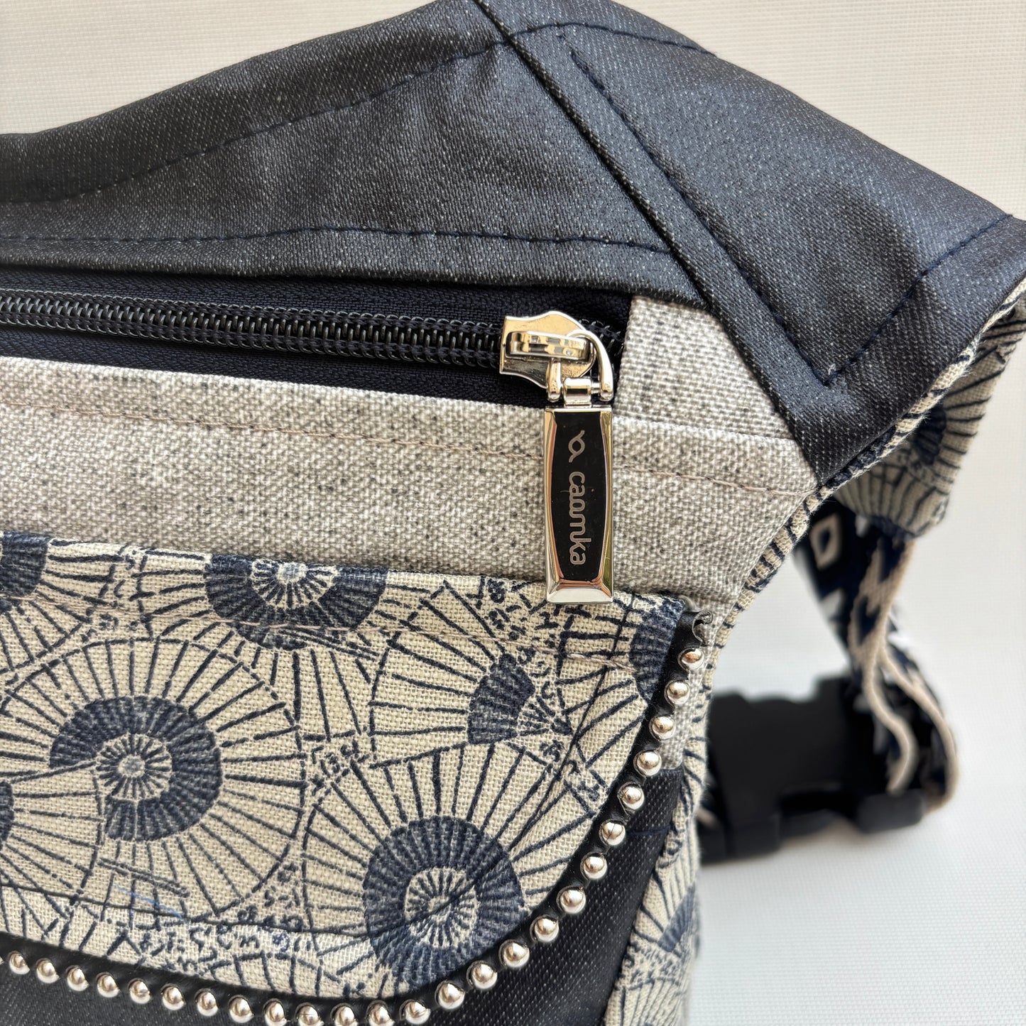 Riñonera "Special Maya Mandalas Top" + Bolsillo trasero · Pieza Única Núm. 17902