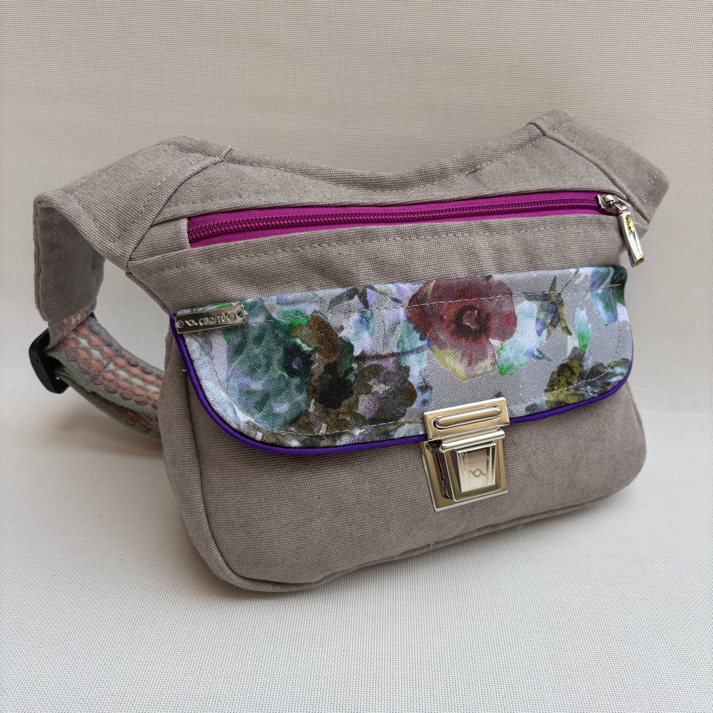 Riñonera "Special Natura Art Top" + Bolsillo trasero · Pieza Única Núm. 17898