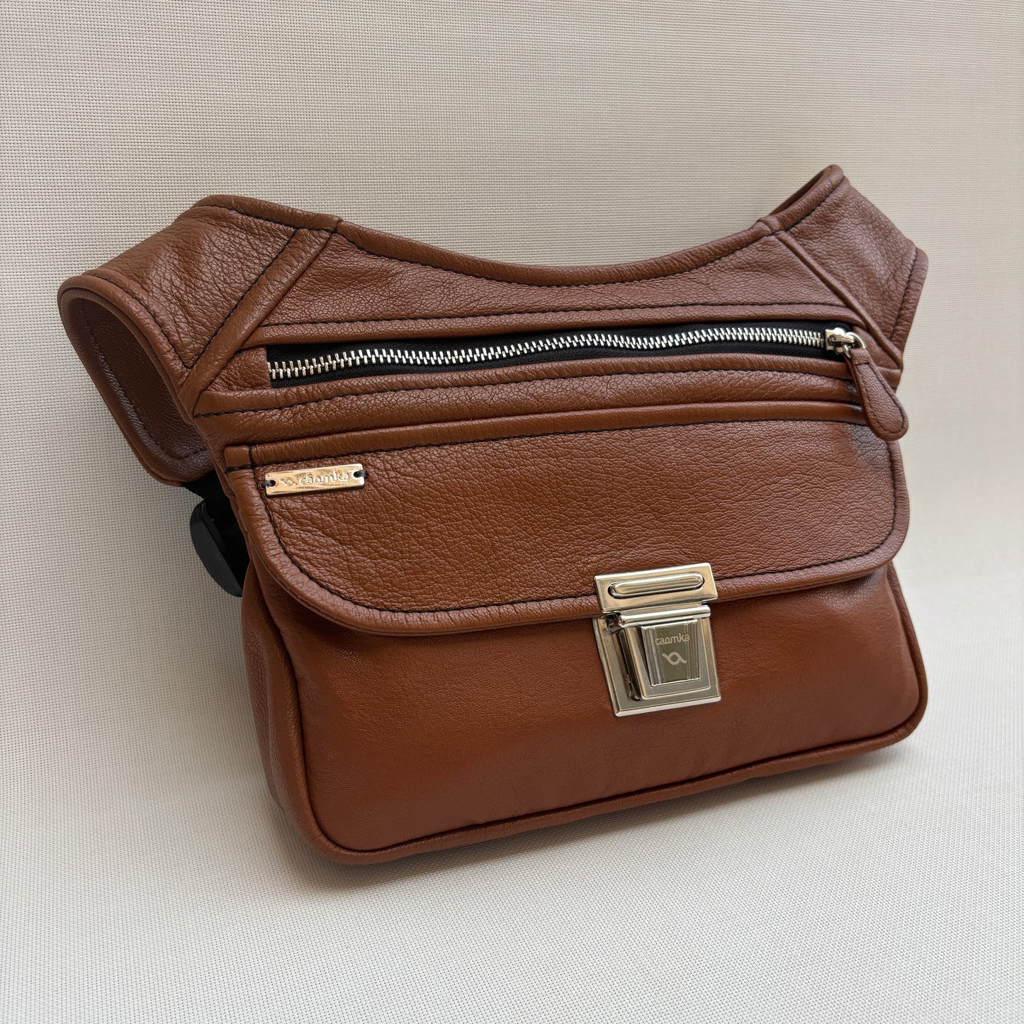 BioCuir Classic Black &amp; Silver BioCuir® Naturleder Exklusivstück Nr. 6678