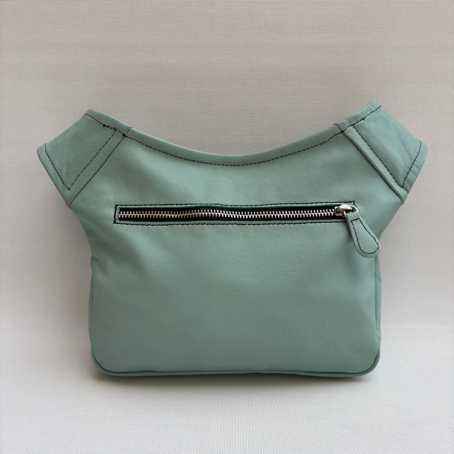 Riñonera Classic Turquesa & Silver · Piel · Pieza Exclusiva Núm. 17910