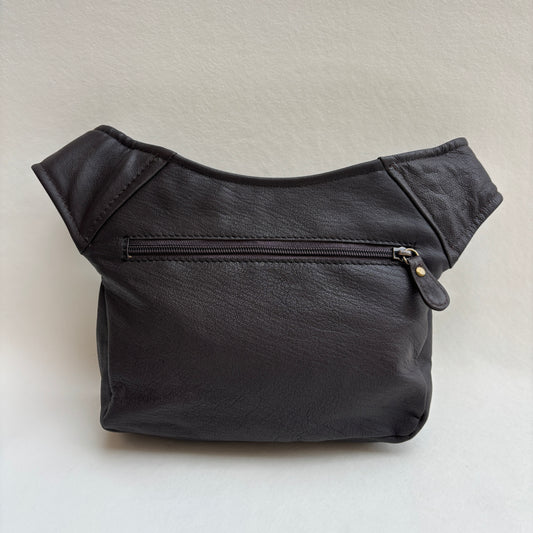 Riñonera Numa "Special Brown” + Bolsillo trasero · Piel · Pieza Exclusiva Núm. 19490