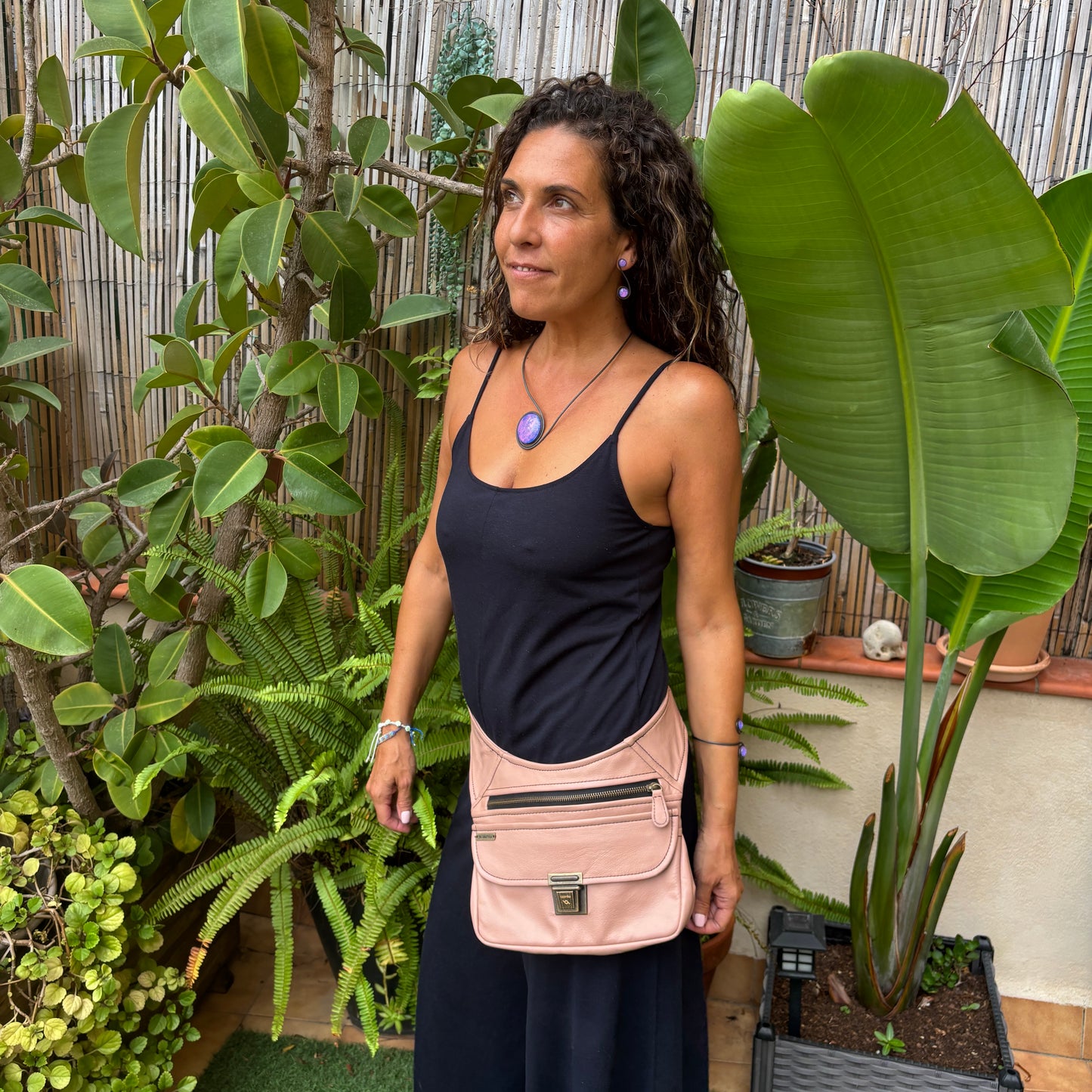 Riñonera Classic Pink & Old Gold · Piel · Pieza Exclusiva Núm. 17909