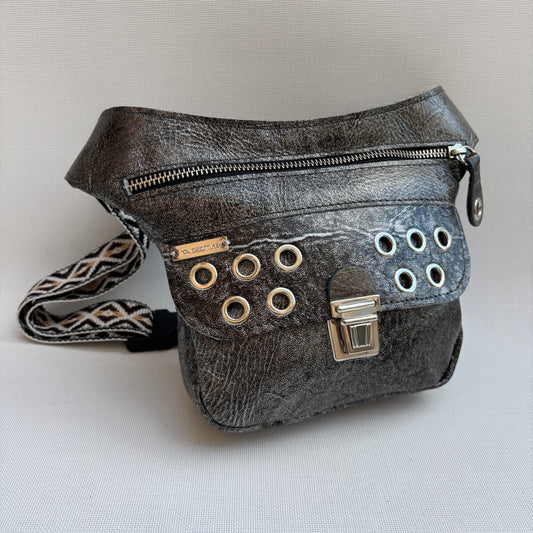 Mini Premium Metal Silver Top · Piel - Cuero · Pieza Exclusiva Núm. 16344