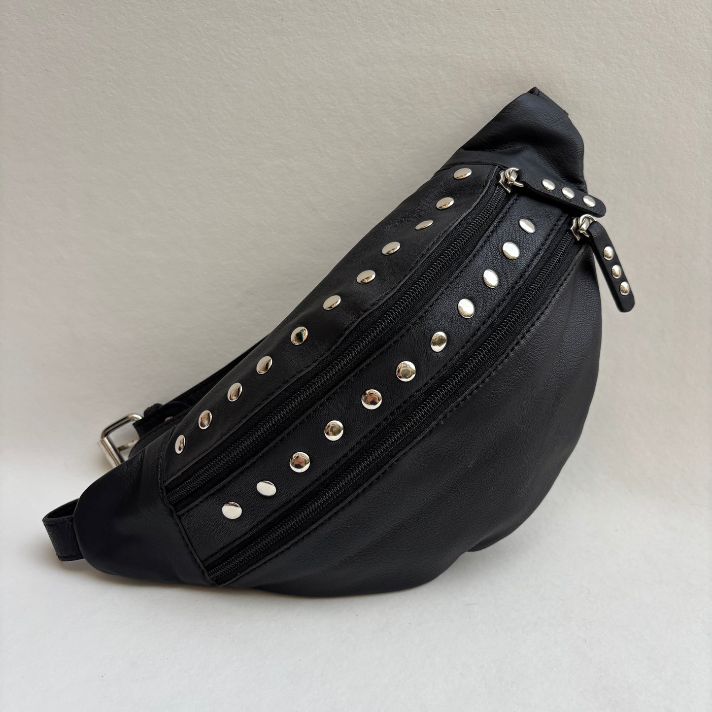 Riñonera "Special Premium RetroChic Black" · Piel · Pieza Exclusiva Núm. 19464