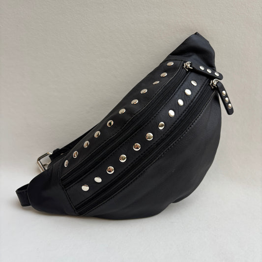 Riñonera "Special Premium RetroChic Black" · Piel · Pieza Exclusiva Núm. 19464