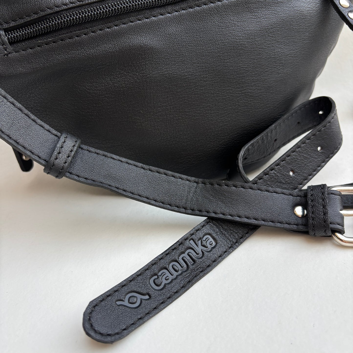 Riñonera "Special Premium RetroChic Black" · Piel · Pieza Exclusiva Núm. 19464