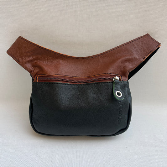 (-15%) Special Green & Dark Blue & Brown · Piel natural BioCuir® · Pieza Exclusiva Núm. 14678