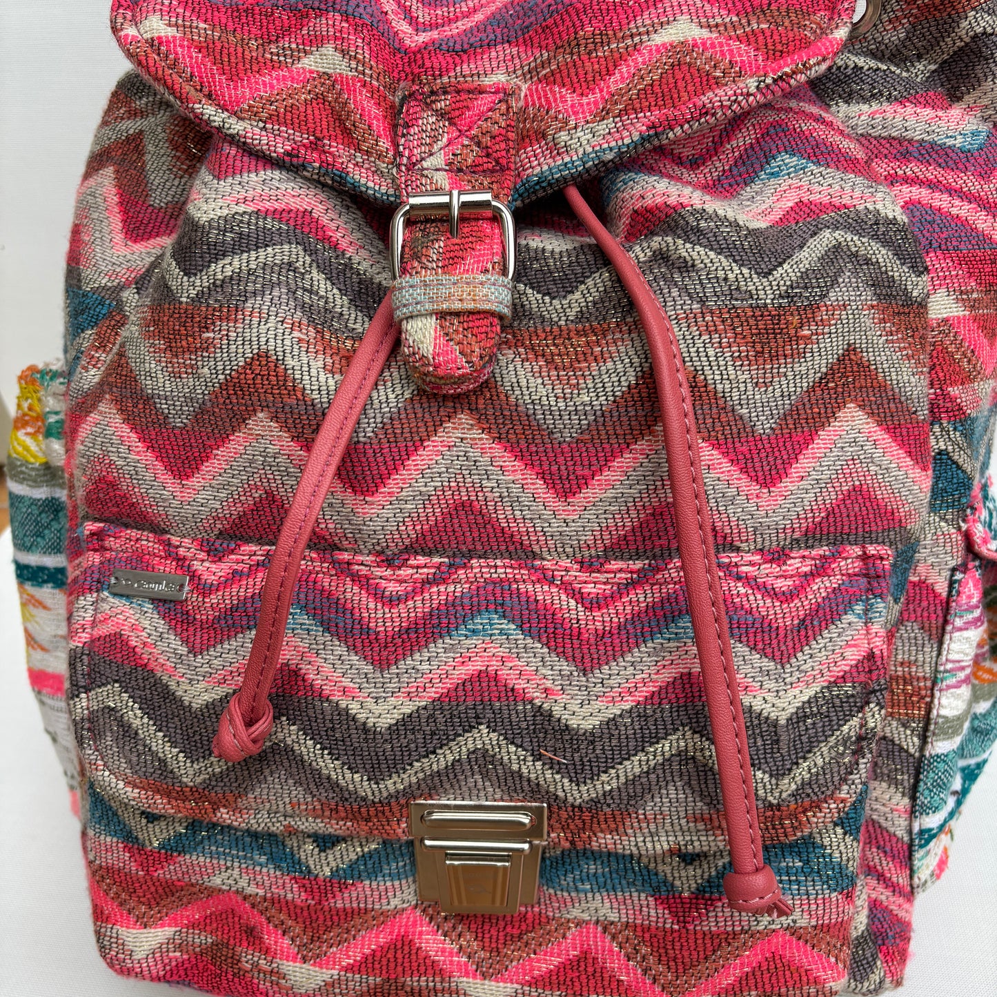 Mochila Caomka modelo Om "India Travel" · Pieza Única núm. 18600