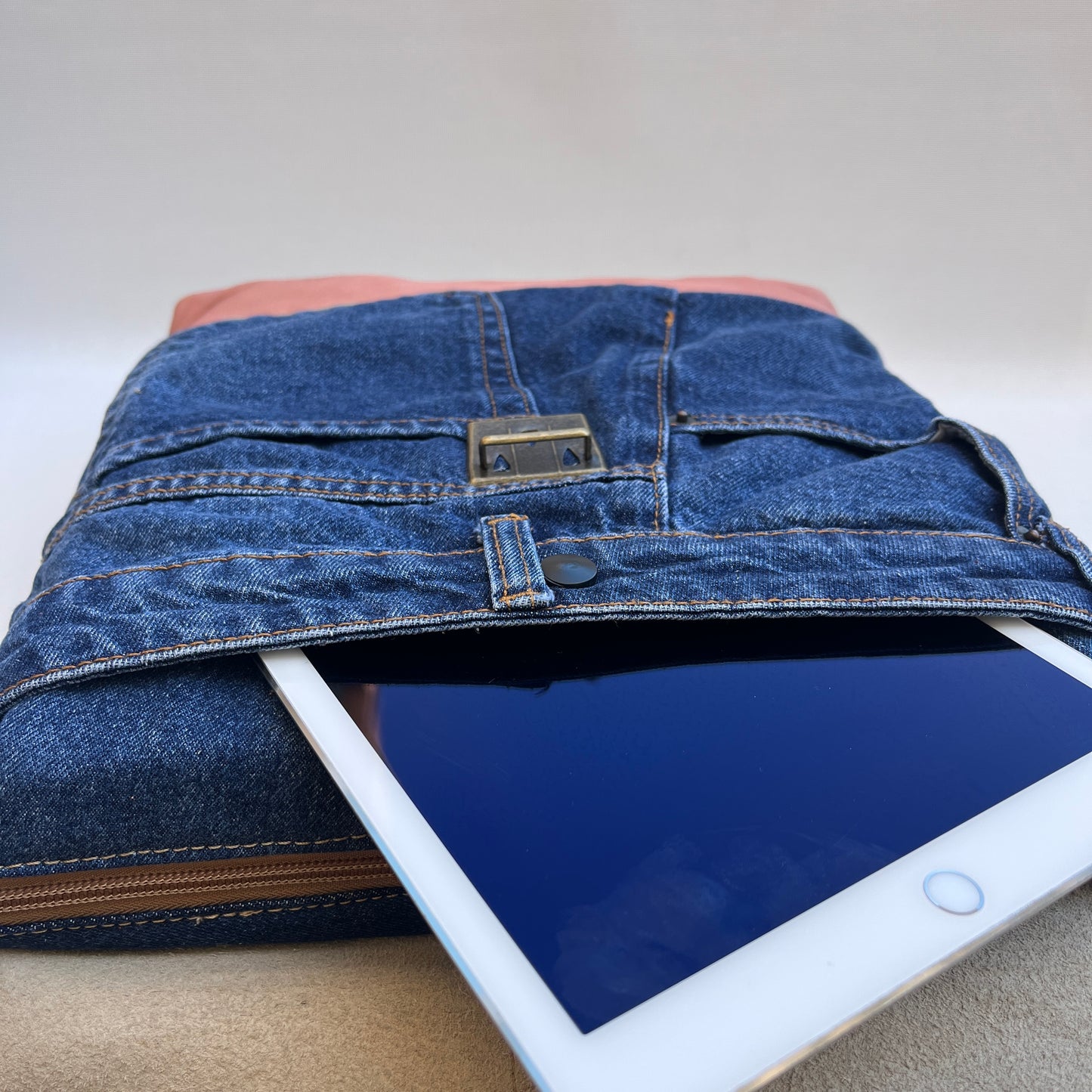 Mochila Top Caomka Recycled ♻️ Jeans · Pieza Única 15466