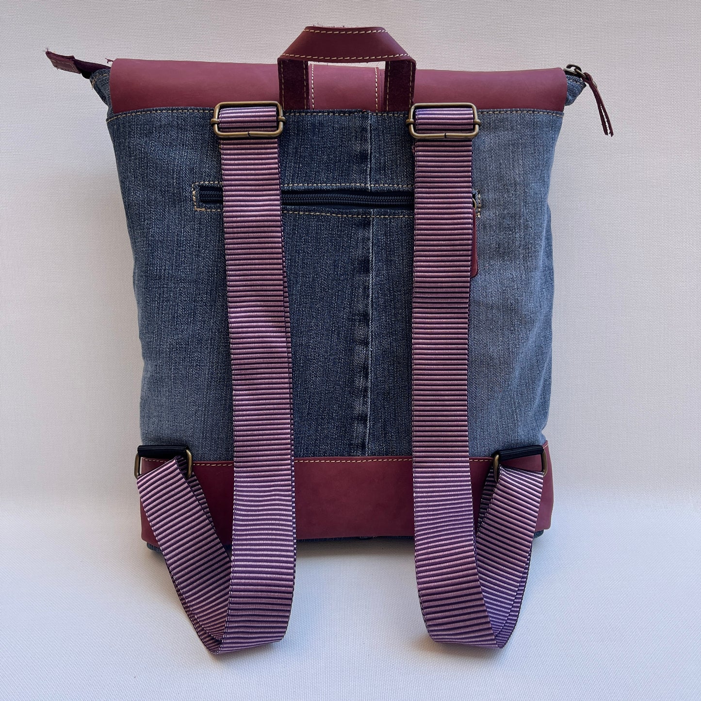 Mochila Top Caomka Recycled ♻️ Jeans · Pieza Única 15467