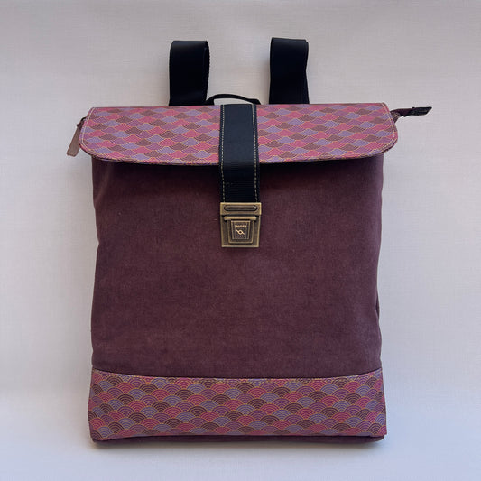 Mochila Top Caomka · Tejido natural de cáñamo · Pieza Única 15471