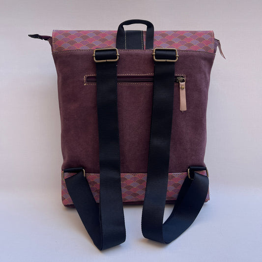 Mochila Top Caomka · Tejido natural de cáñamo · Pieza Única 15471