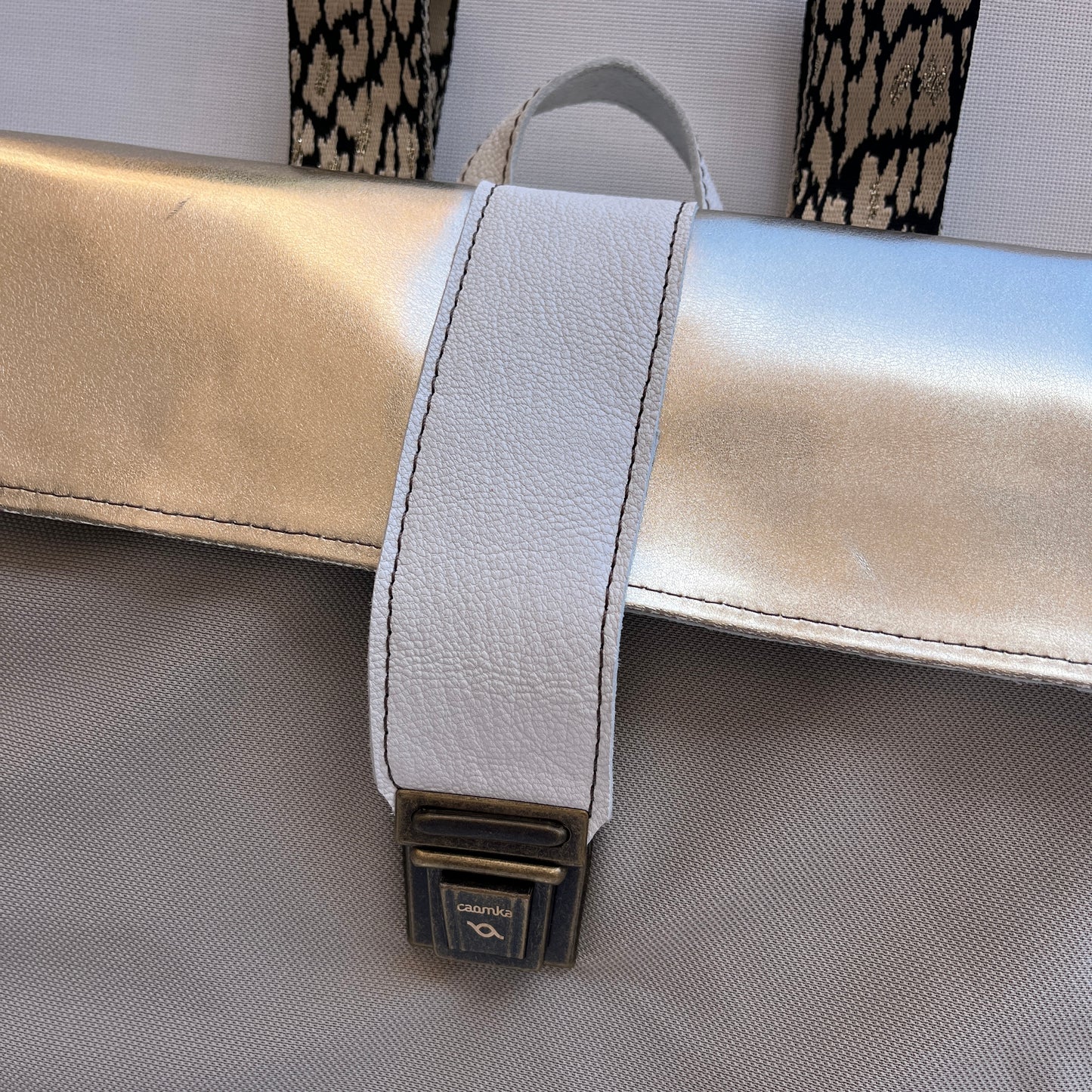 Mochila Top Caomka · Tejido natural de cáñamo · Pieza Única 15472