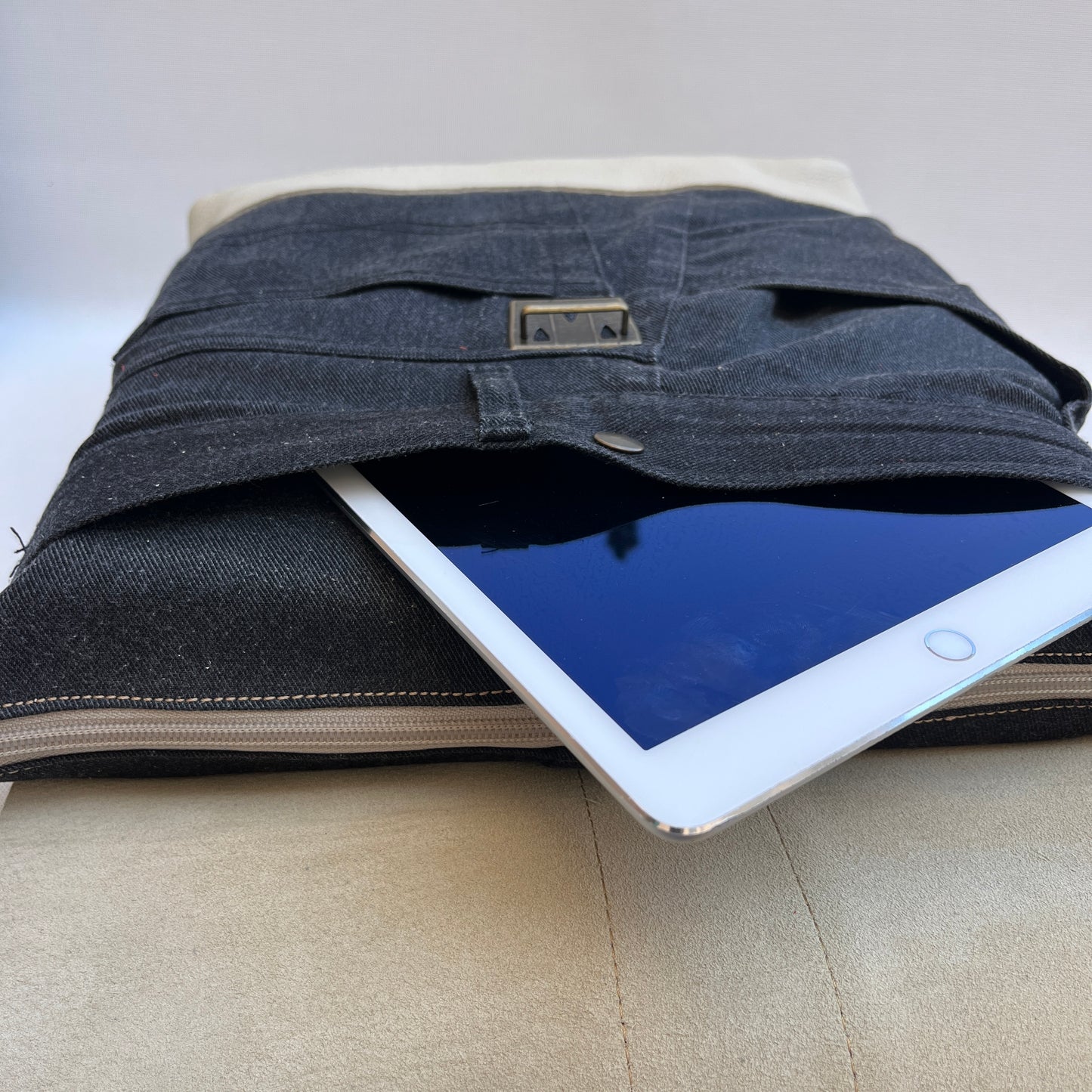 Mochila Top Caomka Recycled ♻️ Jeans · Pieza Única 15474