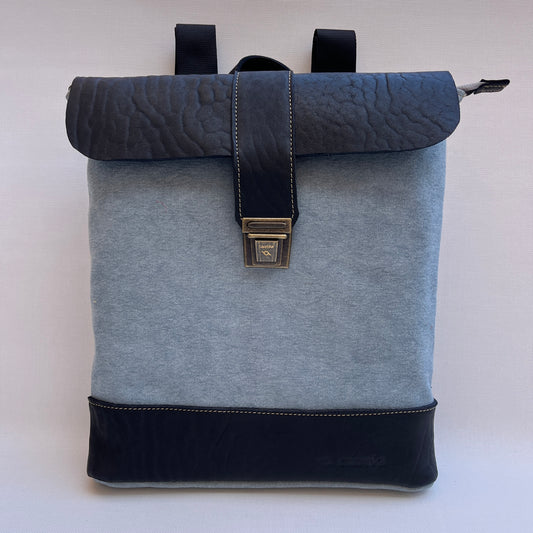 Mochila Top Caomka · Tejido natural de cáñamo · Pieza Única 15486