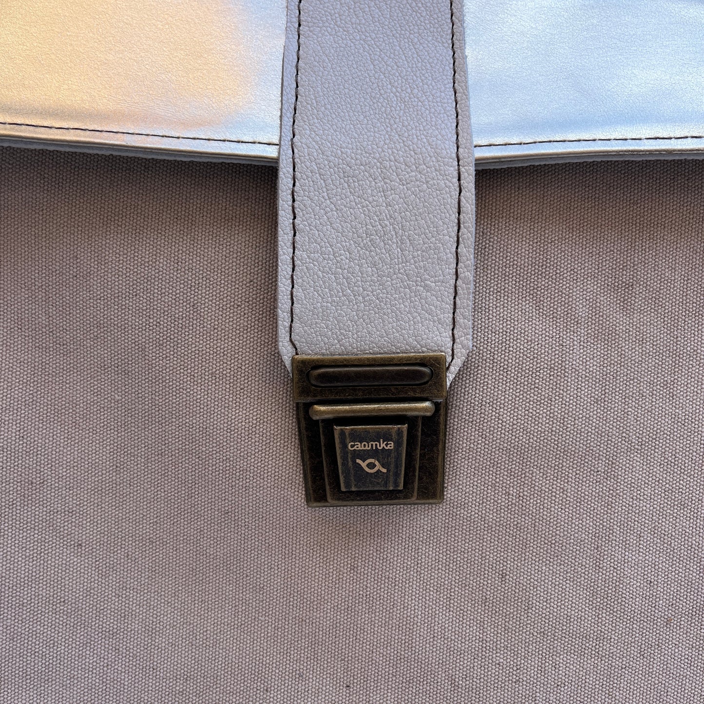 Mochila Top Caomka · Tejido natural de cáñamo · Pieza Única 15487