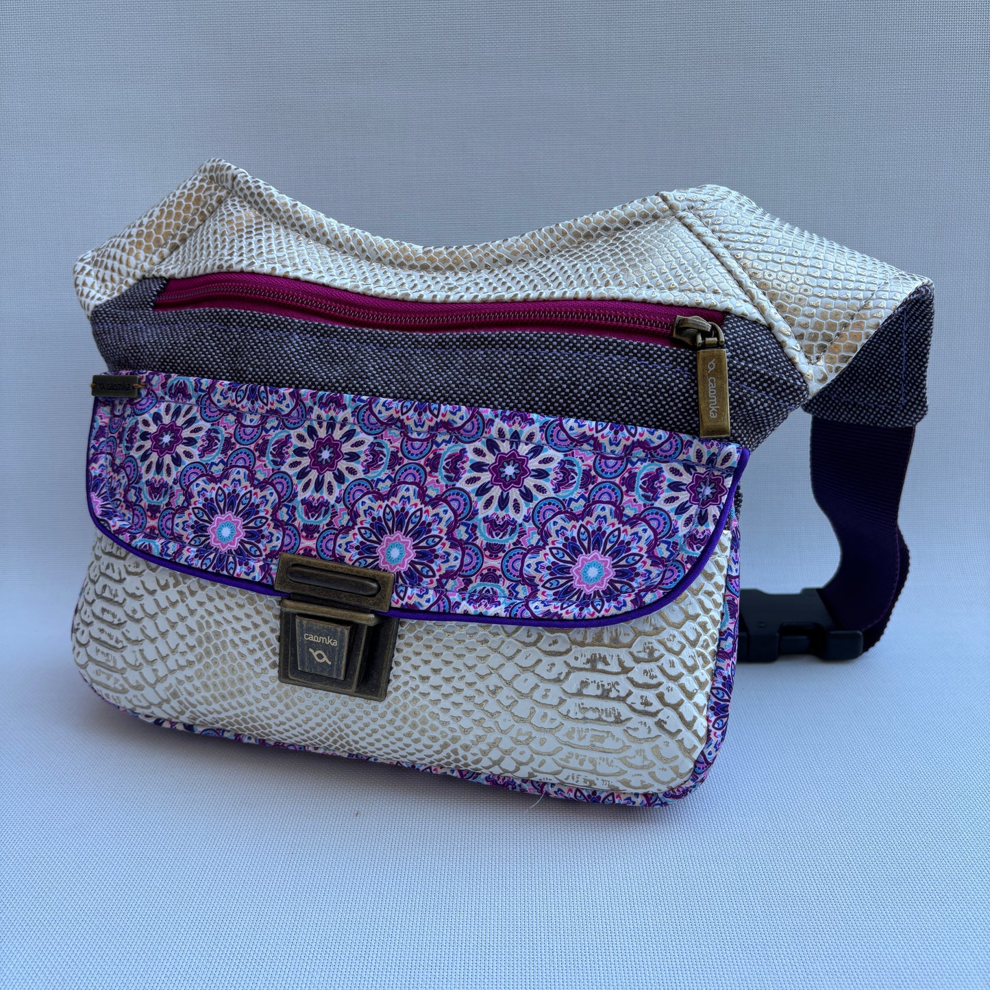 Riñonera "Elegant Mandalas" · Pieza Única Núm. 17214