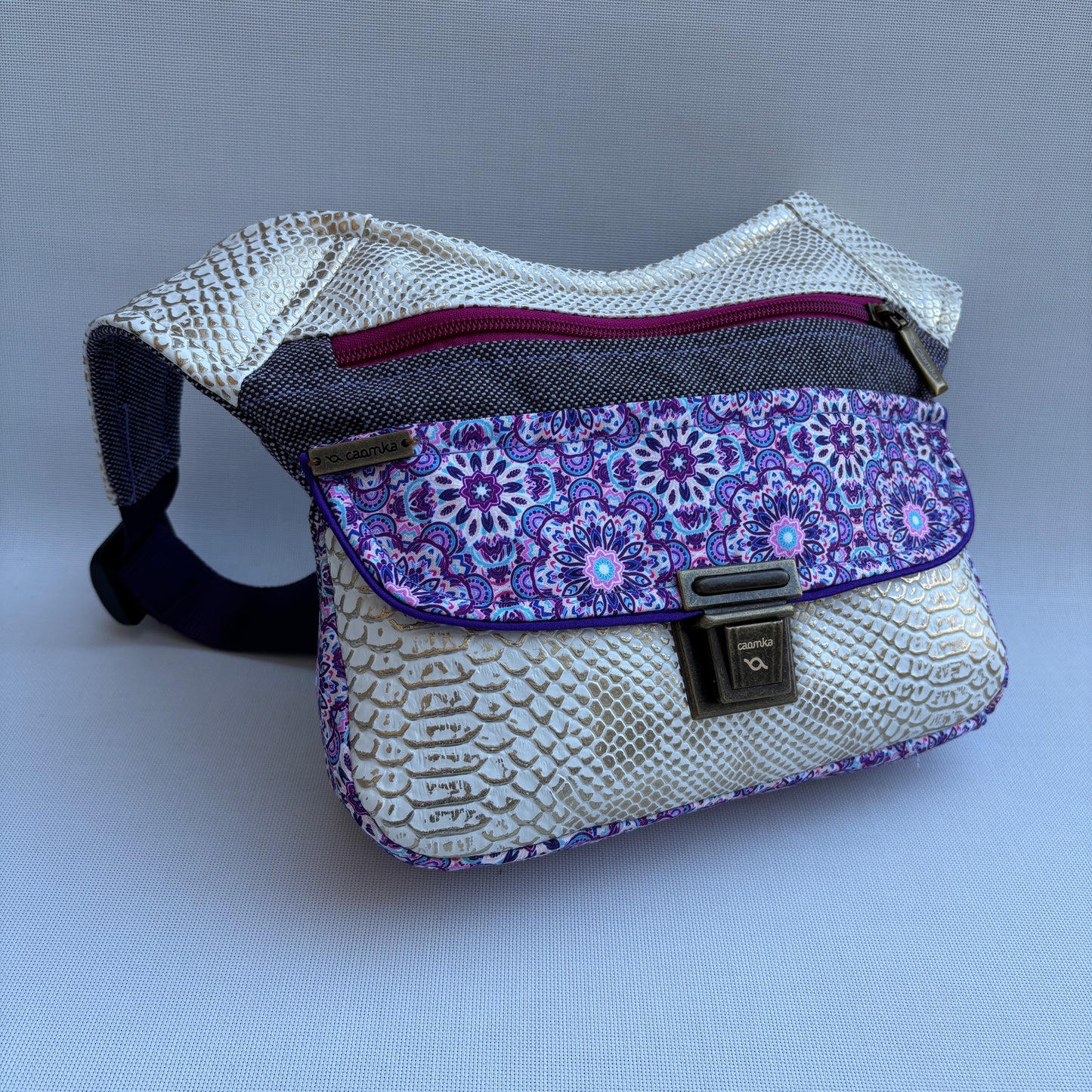 Riñonera "Elegant Mandalas" · Pieza Única Núm. 17214