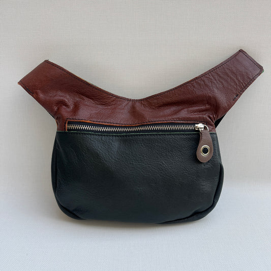 Special Dark Blue & Brown & Green · Piel natural BioCuir® · Pieza Exclusiva Núm. 14862
