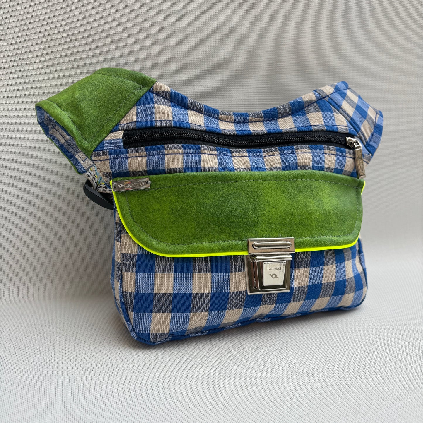 Riñonera "Special Vichy Top" + Bolsillo trasero · Pieza Única Núm. 17946