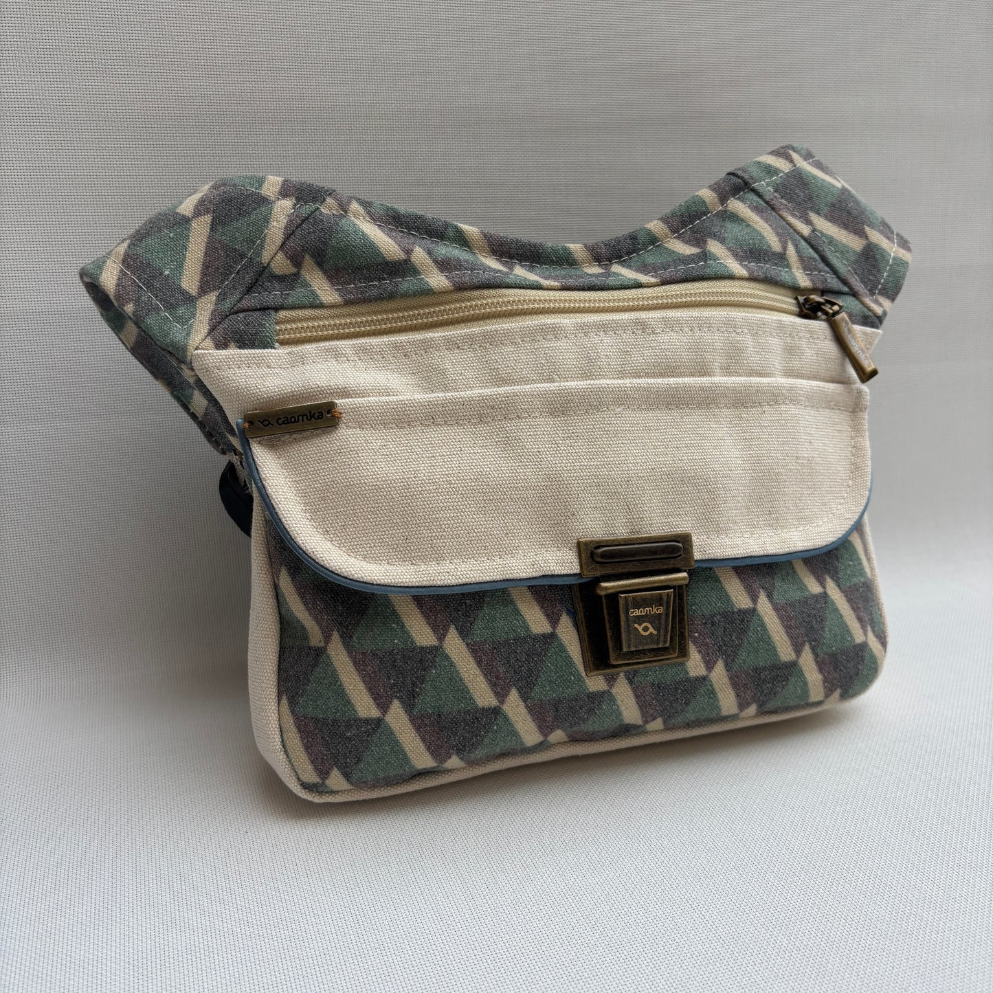 Riñonera "Special Geometric Nepal Top" + Bolsillo trasero · Pieza Única Núm. 17978