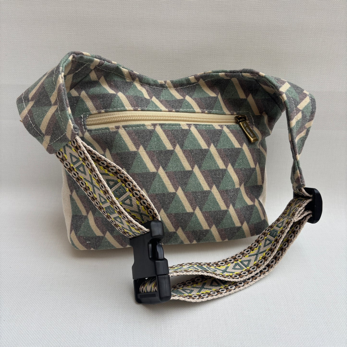 Riñonera "Special Geometric Nepal Top" + Bolsillo trasero · Pieza Única Núm. 17978