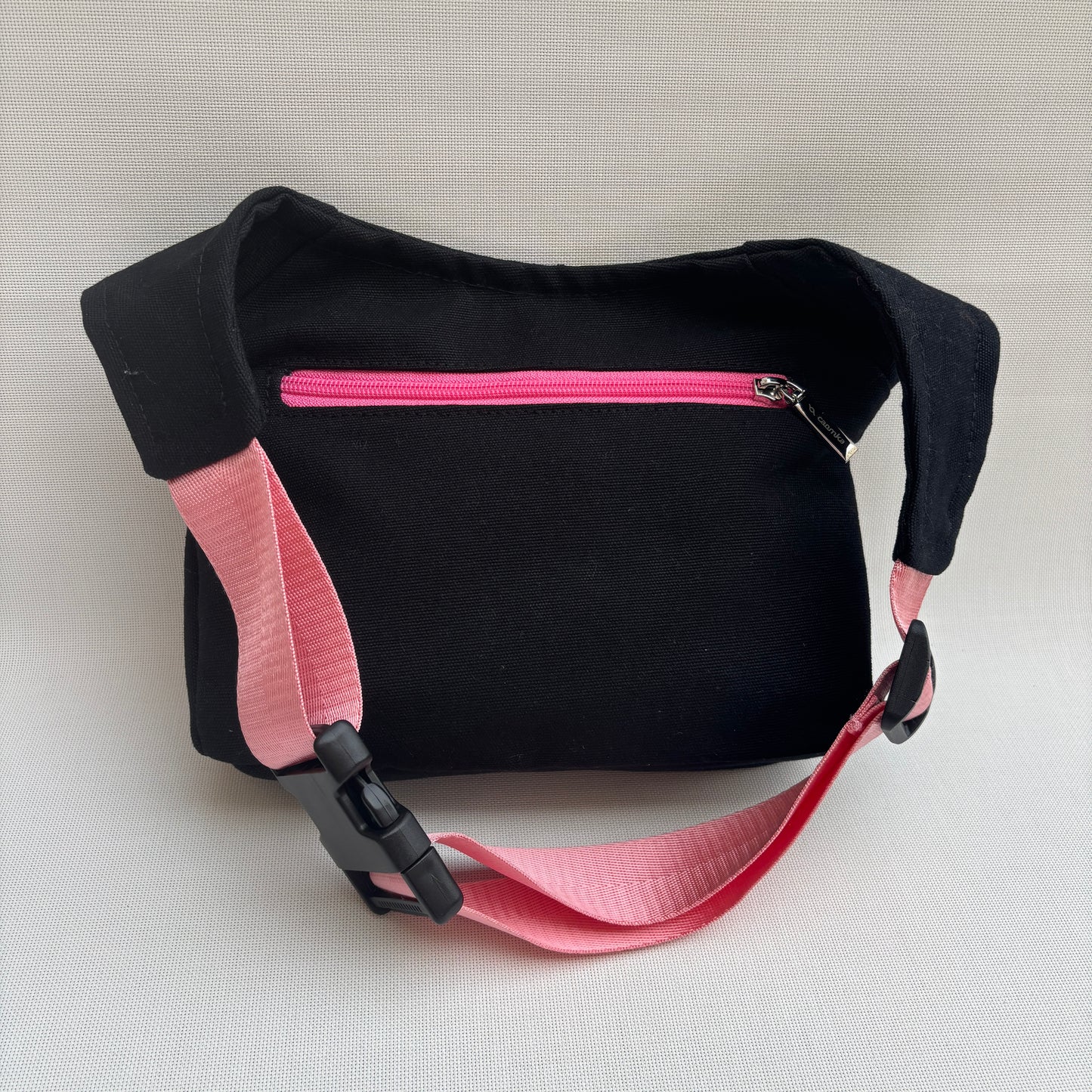 Riñonera "Pink Energy" + Bolsillo trasero · Pieza Única Núm. 17964