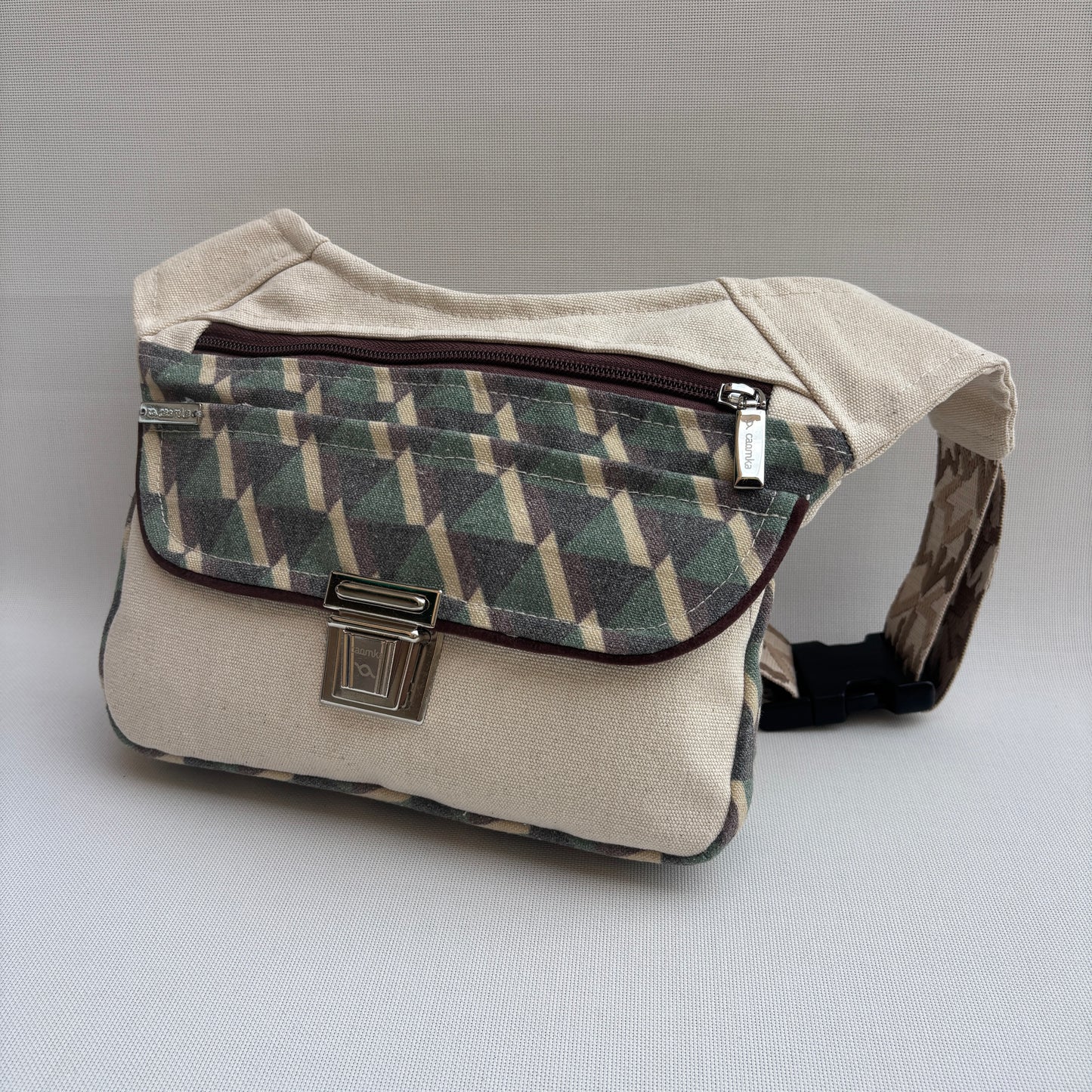 Riñonera "Special Geometric Top" + Bolsillo trasero · Pieza Única Núm. 18118