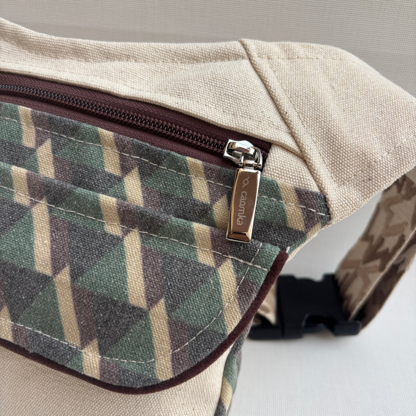 Riñonera "Special Geometric Top" + Bolsillo trasero · Pieza Única Núm. 18118