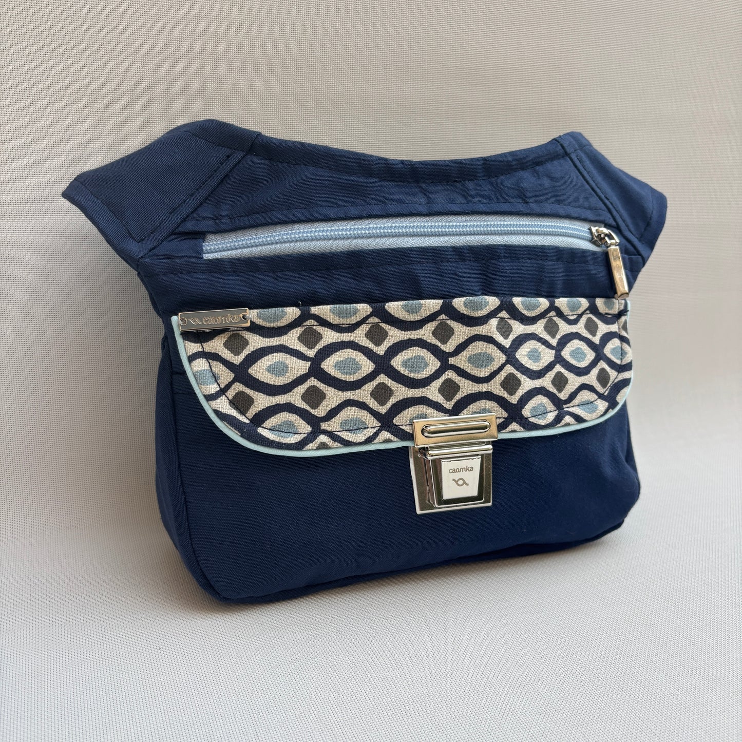 Riñonera "Special Navy Geometry Top" · Pieza Única Núm. 18119