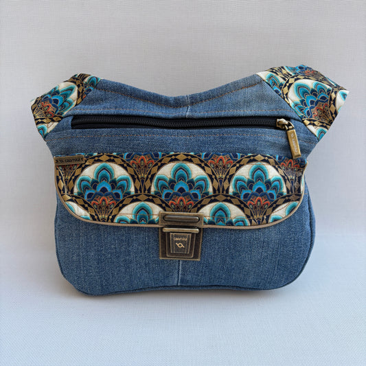 Special Mandalas ♻️ Jeans Recycled ♻️ + Bolsillo trasero · Pieza Única Núm. 16376