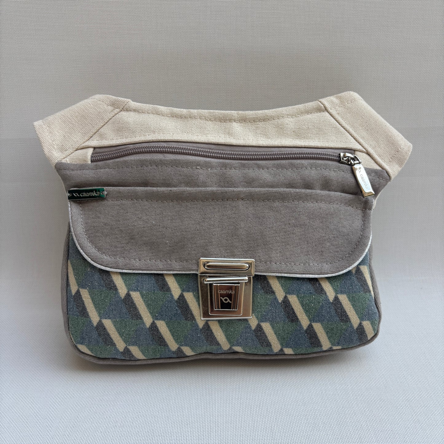 Riñonera "Special Geometric Top" + Bolsillo trasero · Pieza Única Núm. 18031