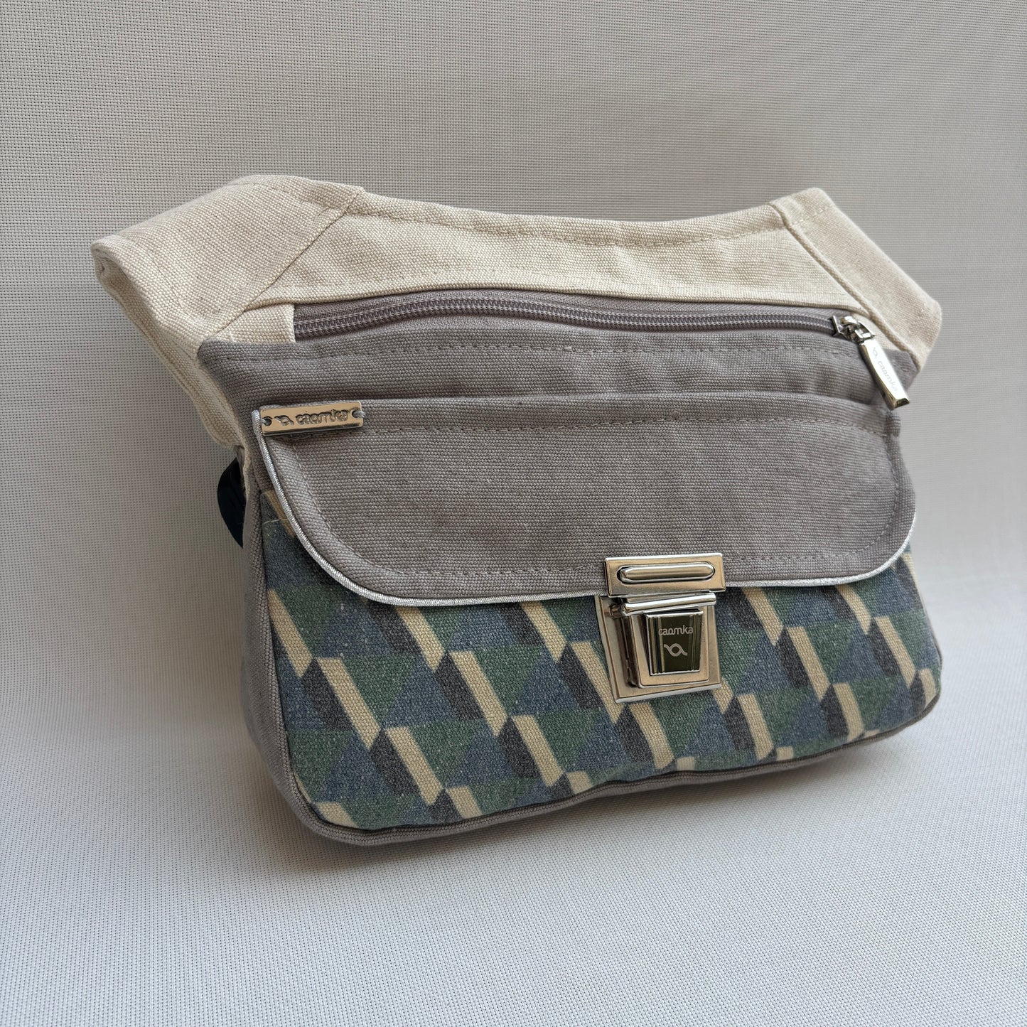 Riñonera "Special Geometric Top" + Bolsillo trasero · Pieza Única Núm. 18031
