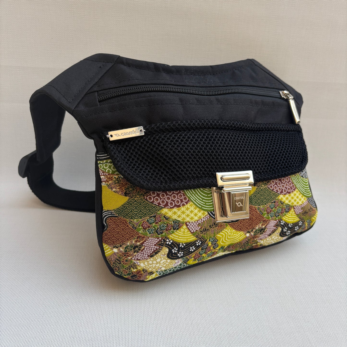 Riñonera "Elegant Japanese" + Bolsillo trasero · Pieza Única Núm. 18034