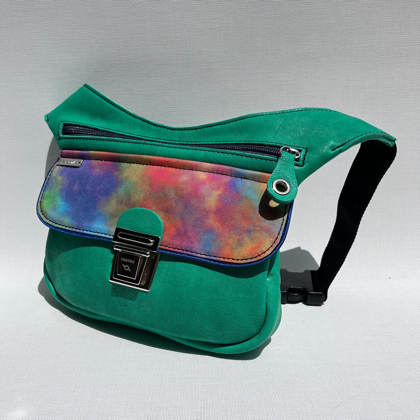 Special Green & Tie Die · Piel natural BioCuir® · Pieza Única Núm. 13859