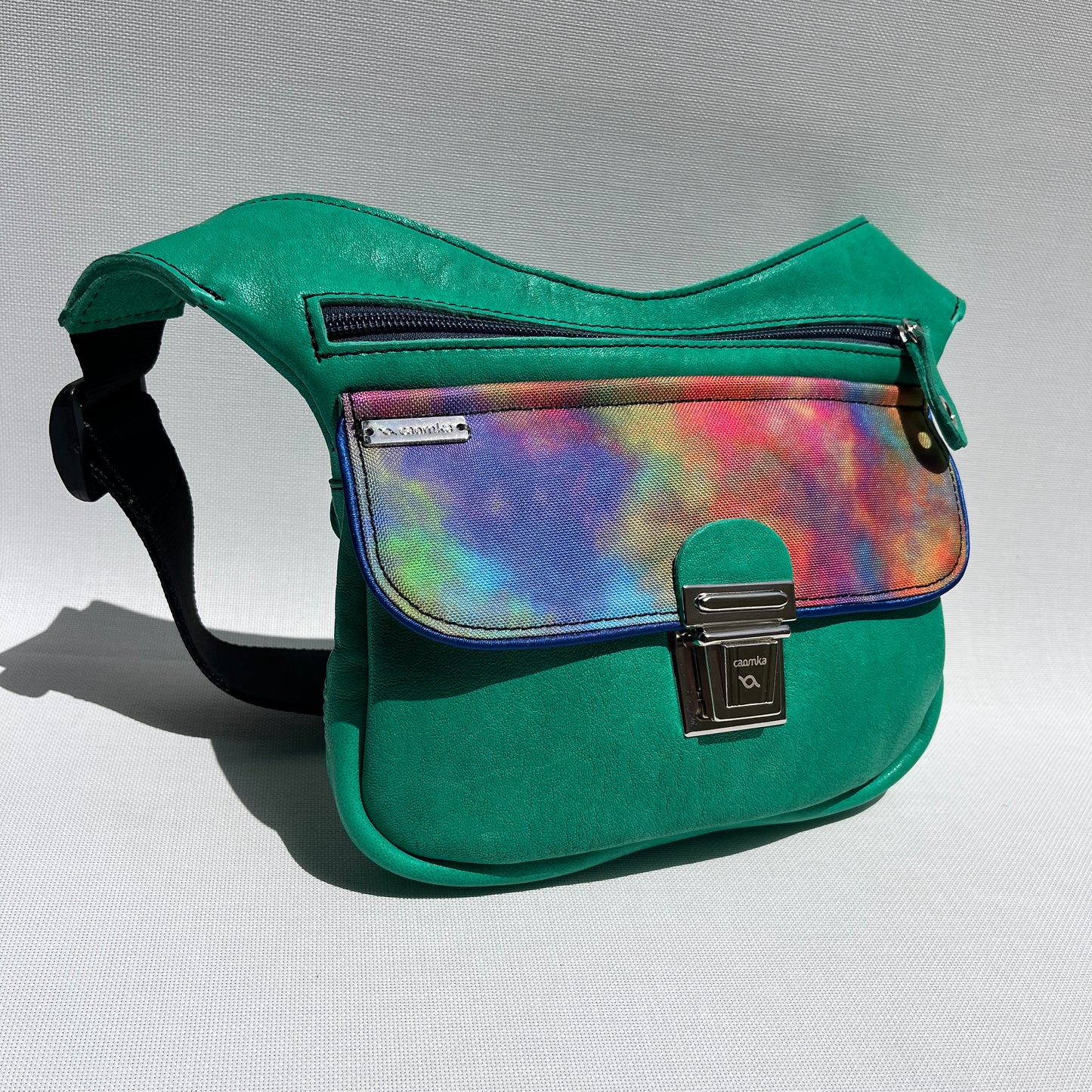 Special Green & Tie Die · Piel natural BioCuir® · Pieza Única Núm. 13859