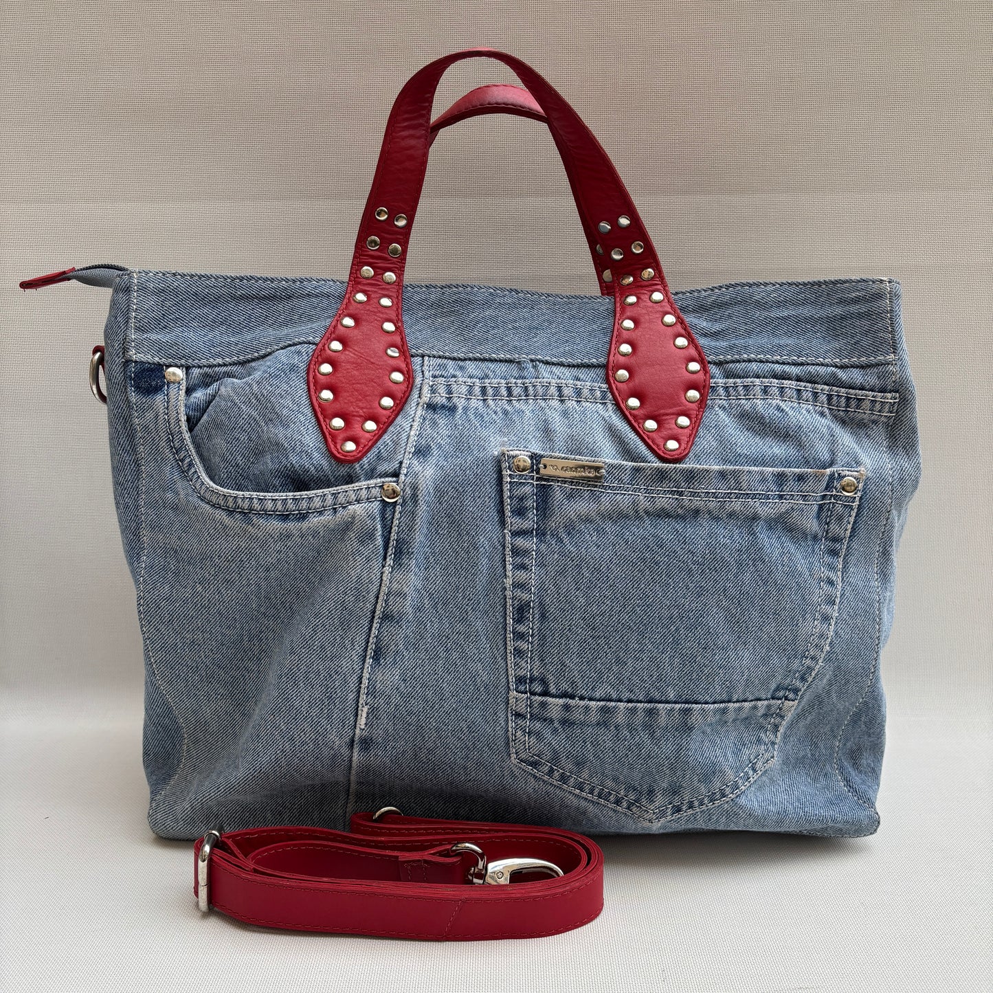 Bolso vaquero · ♻️ Jeans Recycled ♻️ · Pieza Única Núm. 18622