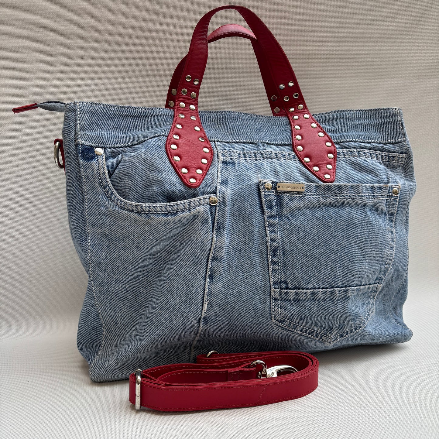 Bolso vaquero · ♻️ Jeans Recycled ♻️ · Pieza Única Núm. 18622