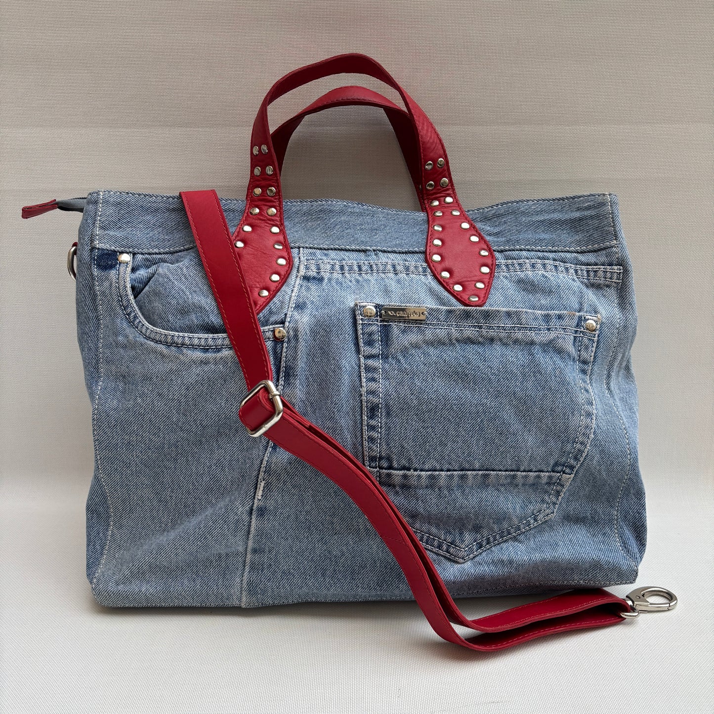 Bolso vaquero · ♻️ Jeans Recycled ♻️ · Pieza Única Núm. 18622