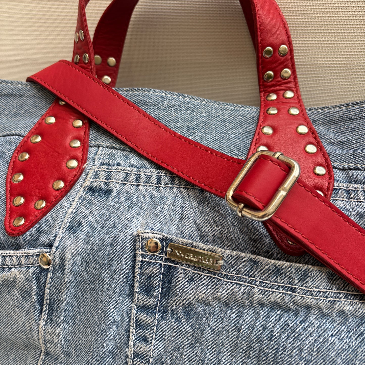 Bolso vaquero · ♻️ Jeans Recycled ♻️ · Pieza Única Núm. 18622