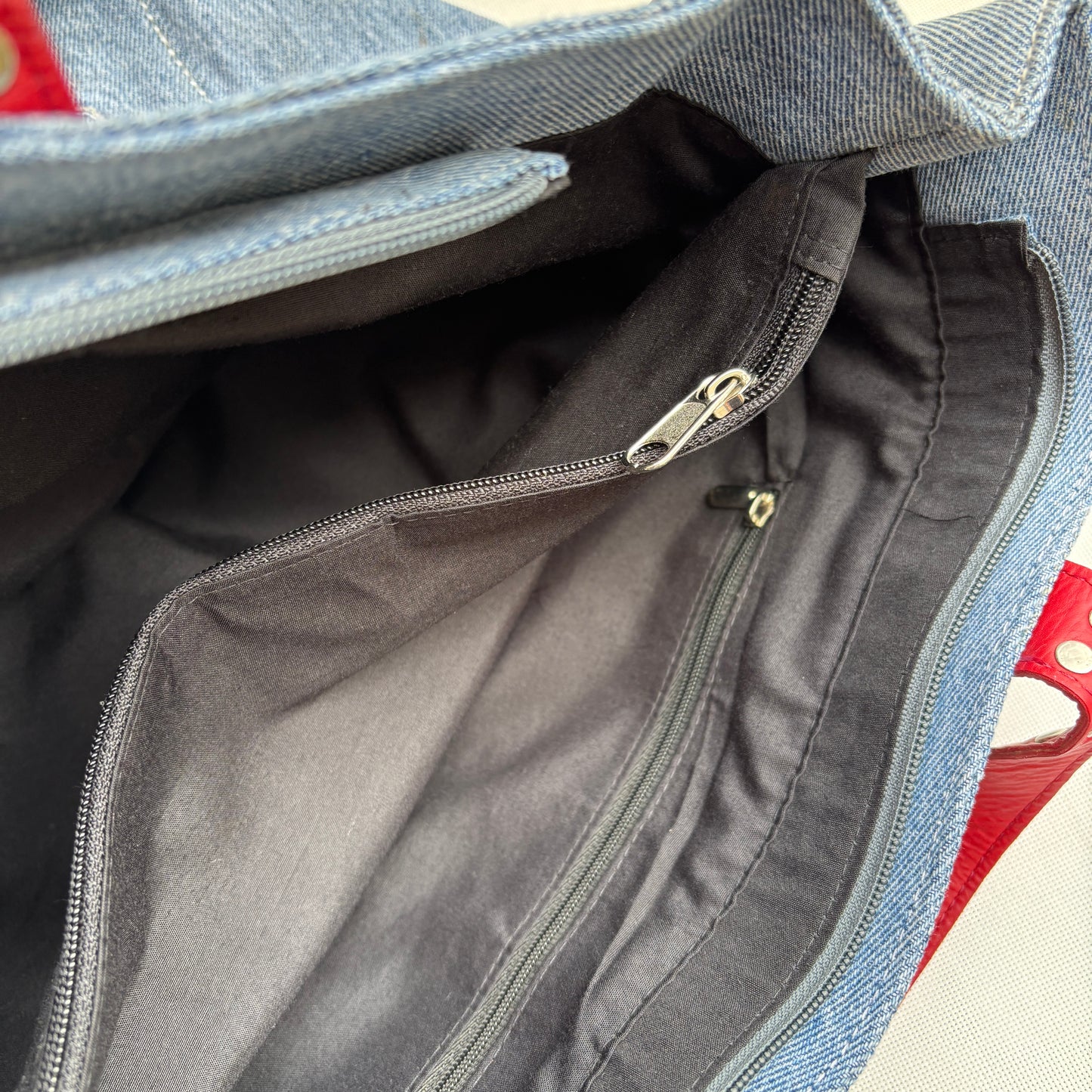 Bolso vaquero · ♻️ Jeans Recycled ♻️ · Pieza Única Núm. 18622